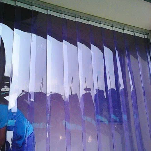 Rèm nhựa PVC ngăn lạnh trong suốt